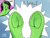 Size: 2840x2160 | Tagged: safe, artist:k. dale, imported from derpibooru, oc, oc only, oc:anonfilly, earth pony, pony, comic, earth pony oc, female, filly, frog (hoof), hoofbutt, hooves, signature, solo, text, underhoof