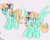 Size: 867x690 | Tagged: safe, artist:norre, oc, oc:buttermint, pegasus, pony