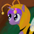 Size: 2480x2480 | Tagged: safe, artist:eepyamre, twilight sparkle, unicorn, animal costume, bee costume, clothes, costume, painting, solo, wings