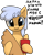 Size: 802x1016 | Tagged: safe, anonymous artist, pegasus, pony, background pony, cheburek, coca-cola, cute, cyrillic, female, mare, russian, simple background, smiling, soda, solo, sunny moon, translated in the description, transparent background