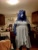 Size: 1536x2048 | Tagged: safe, imported from derpibooru, princess luna, animegao kigurumi, clothes, cosplay, costume, dress, indoors, irl, kitchen, mask, photo, ponysuit, solo, zentai