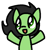 Size: 256x271 | Tagged: safe, artist:purblehoers, imported from derpibooru, oc, oc only, oc:anonfilly, excited, female, filly, foal, hooves raised, rainbowshining, simple background, solo, transparent background