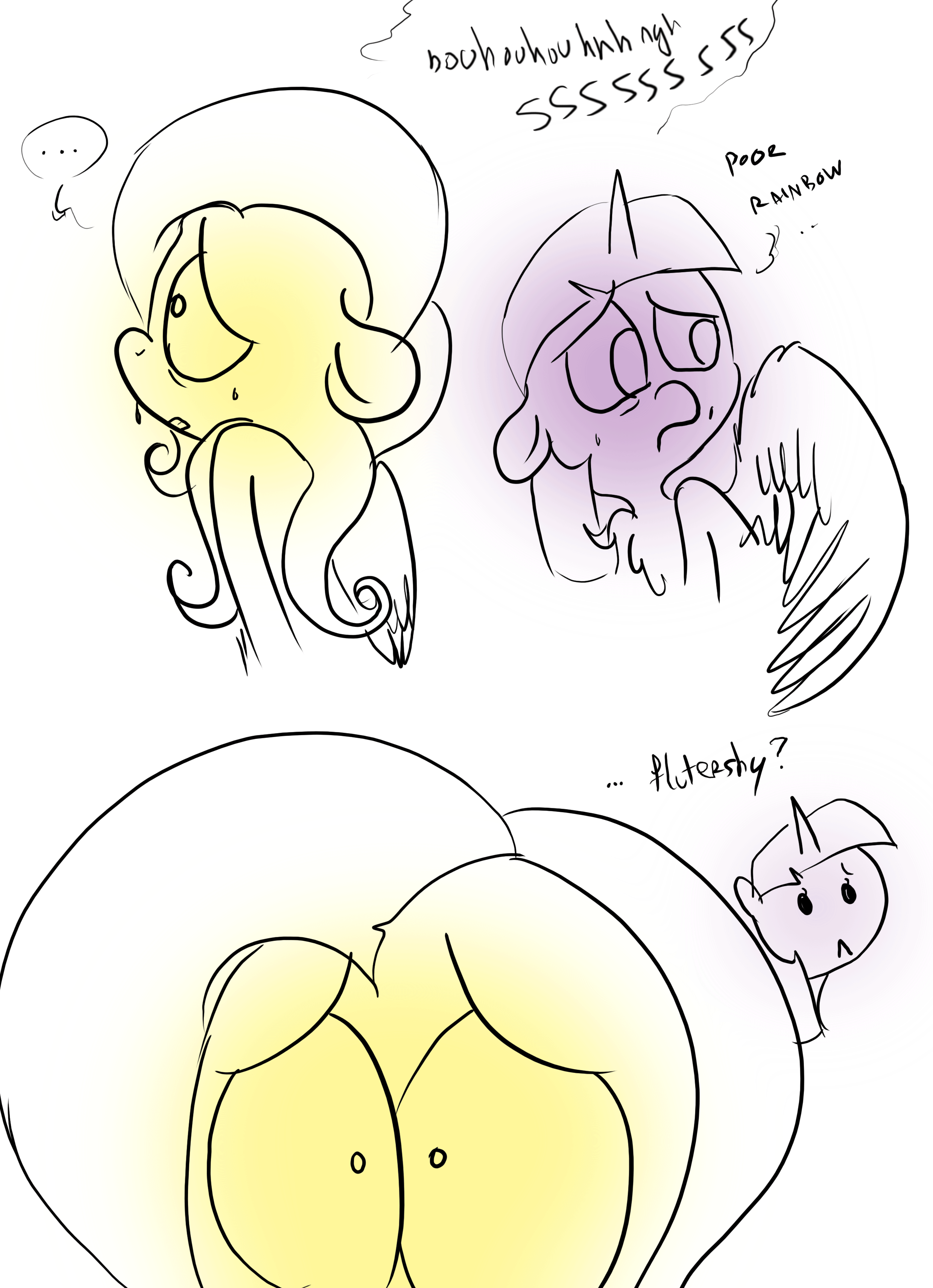 Fluttershy Pissing