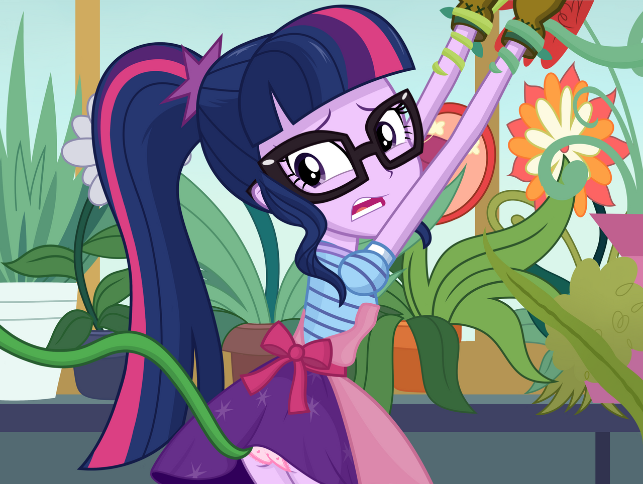 Suggestive Twilight Sparkle Sci Twi Solo Female Clothes Equestria Girls Solo