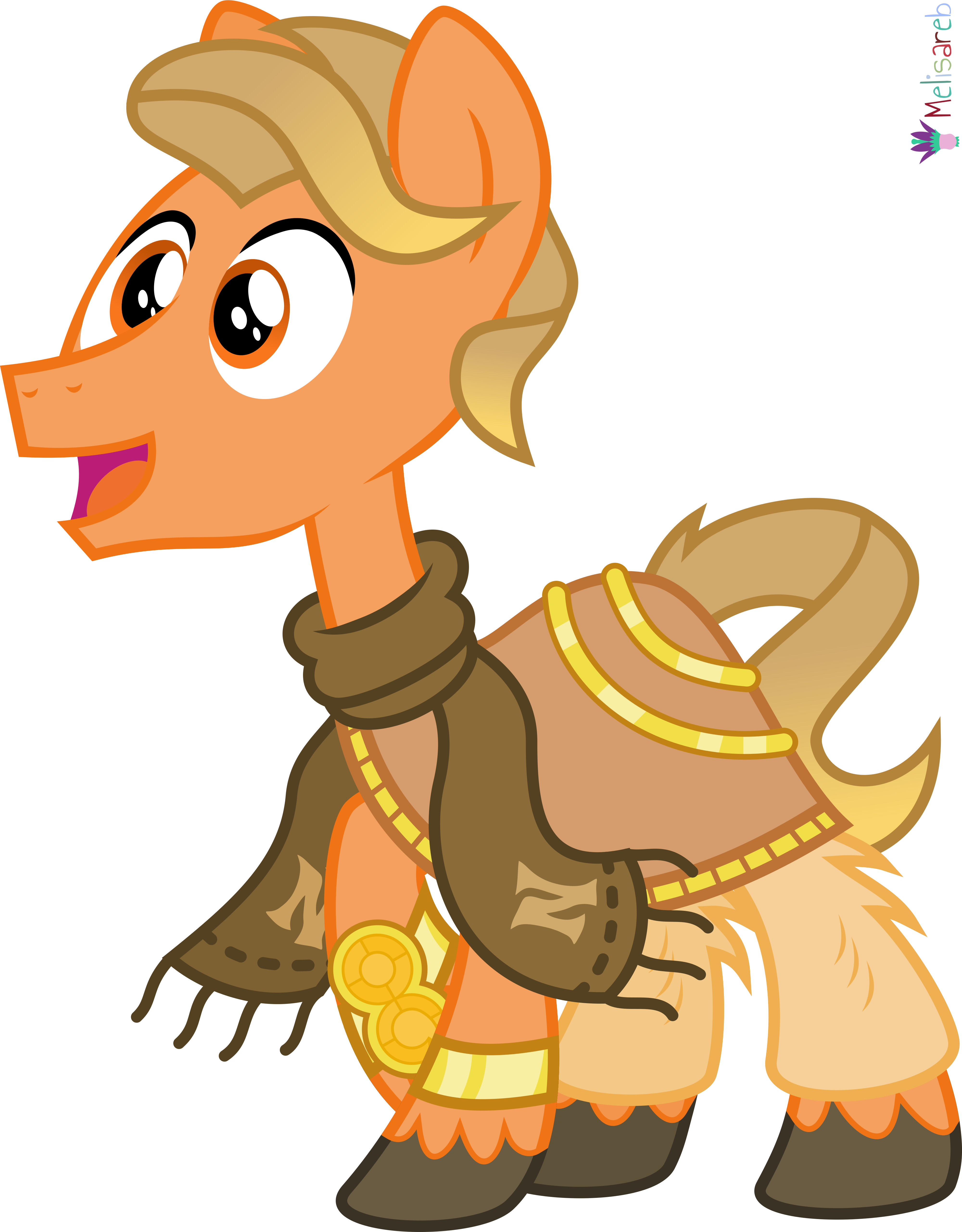 3073714 - safe, artist:melisareb, part of a set, abada, earth pony,  pegasus, pony, .svg available, 16:9, abadafied, absurd resolution, alphabet  lore, bag, clothes, cowprint, eyepatch, female, gray background, headband,  leonine tail, long